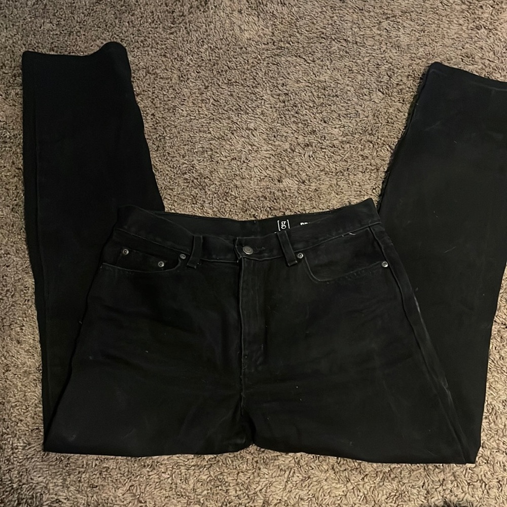 george straight jeans black